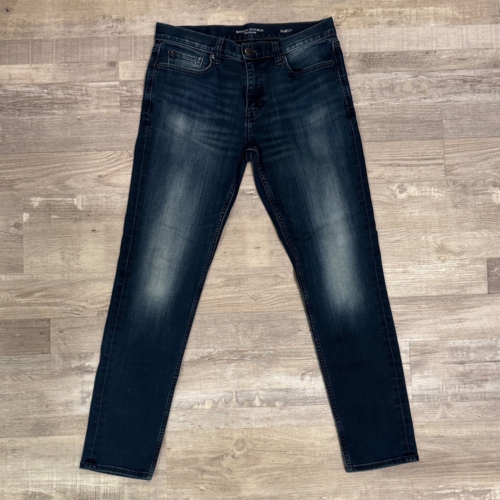 Banana Republic Men's Deep Indigo Slim Jeans